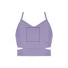 Ladies Cutout Detail Crop Top Thumbnail