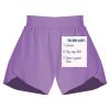 Girls Flowy Overlay Shorts Thumbnail