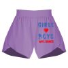 Girls Flowy Overlay Shorts Thumbnail