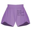 Girls Flowy Overlay Shorts Thumbnail