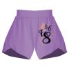 Girls Flowy Overlay Shorts Thumbnail