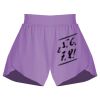 Girls Flowy Overlay Shorts Thumbnail