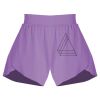 Girls Flowy Overlay Shorts Thumbnail