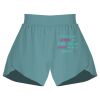 Ladies Flowy Overlay Shorts Thumbnail