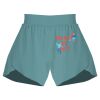 Ladies Flowy Overlay Shorts Thumbnail