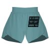 Ladies Flowy Overlay Shorts Thumbnail