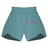 Ladies Flowy Overlay Shorts Thumbnail