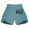 Ladies Flowy Overlay Shorts Thumbnail