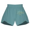 Ladies Flowy Overlay Shorts Thumbnail