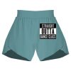 Ladies Flowy Overlay Shorts Thumbnail