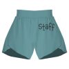 Ladies Flowy Overlay Shorts Thumbnail