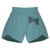 Ladies Flowy Overlay Shorts Thumbnail